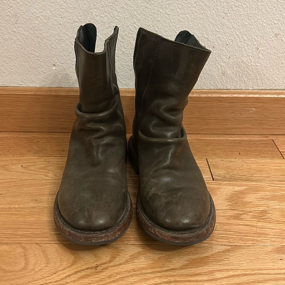 Moma Soft Leather Ankle boots, Size 36, Made in Italy